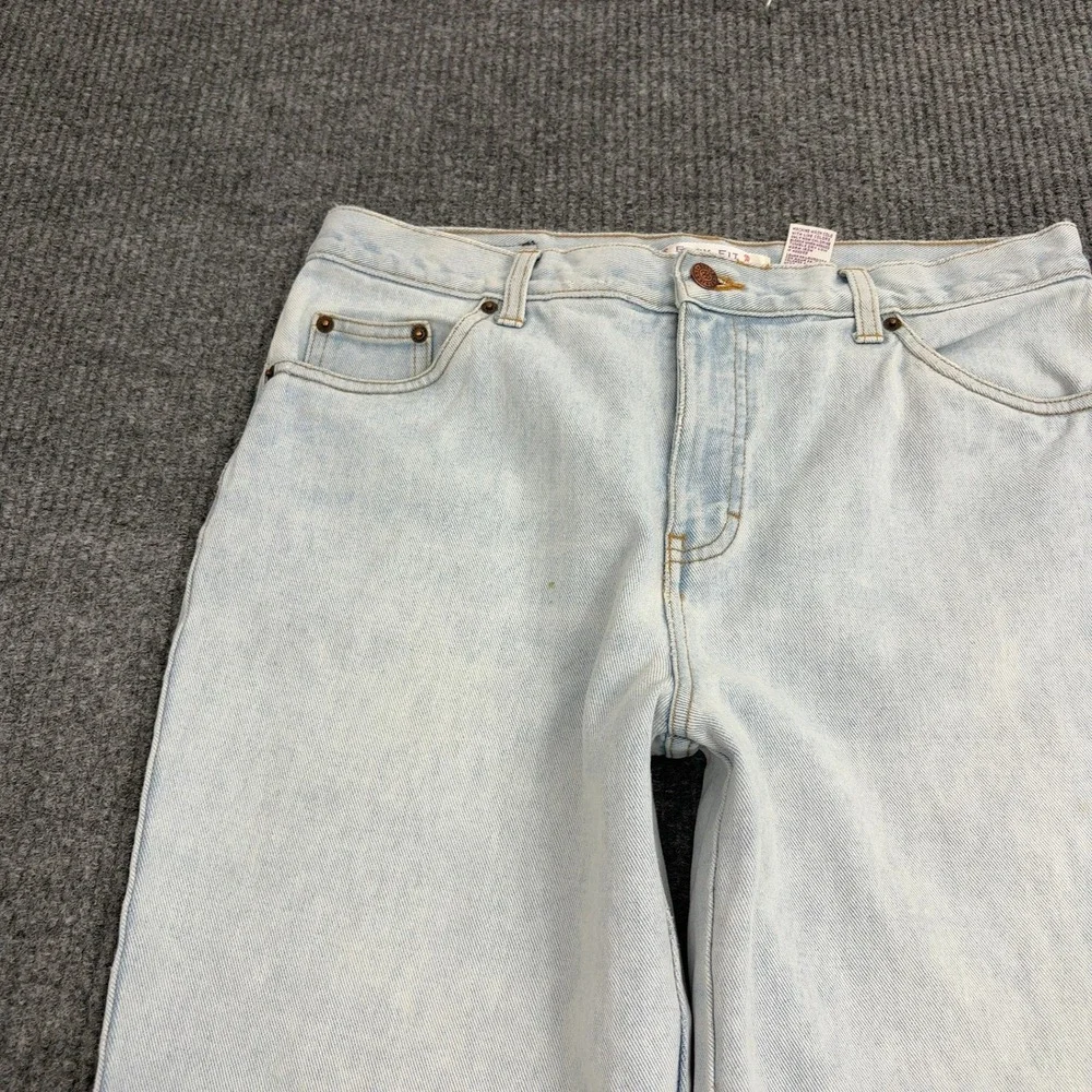 Vintage Bill Blass Jeans Women 12P Light Wash Cotton‎ Easy Fit High Rise Retro